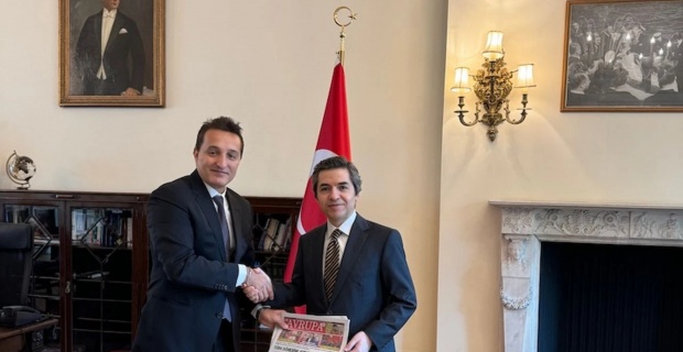 Avrupa Gazetesi'nden Londra Büyükelçisi Osman Koray Ertaş'a ziyaret