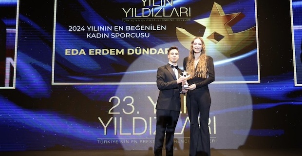 Eda Erdem Dündar, 2024 Yılının En Beğenilen Kadın Sporcusu